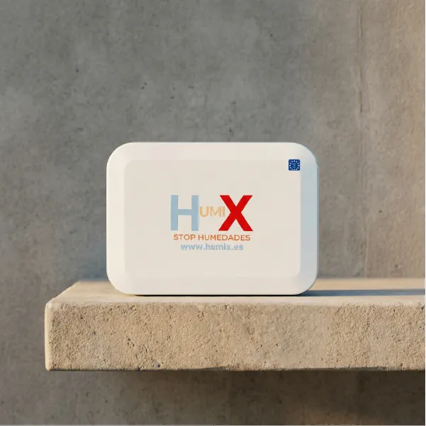 Sistema HUMIX instalado en la pared de una vivienda en Callosa de Segura